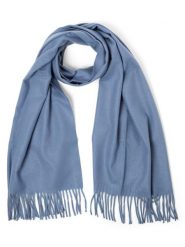 Marie Lund Szalik Kobiety Sztuczne włókno niebieski, ONE SIZE. Niebieskie szaliki Marie Lund, bez wzorów, z włókna. Za 199.95 zł.