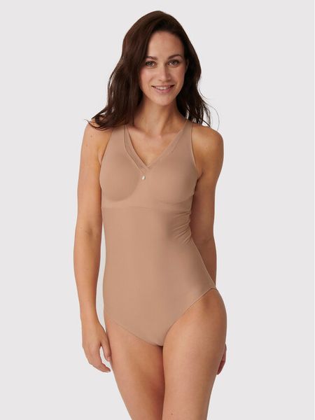 Triumph Body True Shape Sensation 10210630 Beżowy. Brązowe body Triumph, bez wzorów, z syntetyku. Za 192.00 zł.