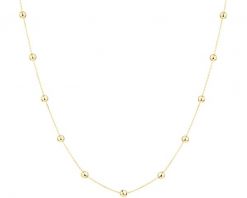 Złoty naszyjnik - kulki. Żółte naszyjniki Apart, złote. Za 969.00 zł.