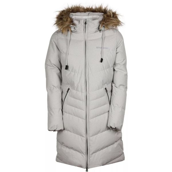 Płaszcz zimowy damski Fundango Puppis Padded. Szare płaszcze FUNDANGO, na zimę, m, bez wzorów, bez kaptura. W wyprzedaży za 499.00 zł.