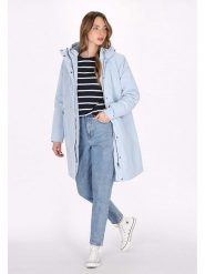 Schmuddelwedda Parka w kolorze błękitnym rozmiar: S. Niebieskie parki Schmuddelwedda, s, bez kaptura. Za 459.04 zł.