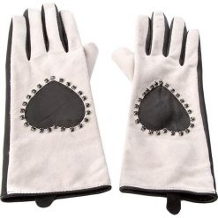 Rękawiczki Damskie TWINSET - Guanti AA7PWE S Bic. Nero/White Cashm 01075. Brązowe rękawiczki Twinset, bez wzorów, ze skóry. W wyprzedaży za 199.00 zł.