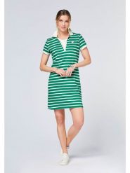 Polo Sylt Sukienka polo w kolorze zielonym rozmiar: XL. Zielone sukienki Polo Sylt, na co dzień, xl, bez wzorów, z bawełny, bez kołnierzyka, bez ramiączek, mini, proste. Za 105.38 zł.