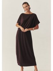 TATUUM Sukienka "Katie" w kolorze fioletowym rozmiar: M. Różowe sukienki Tatuum, m, bez wzorów, bez kołnierzyka, bez ramiączek, maxi. Za 260.35 zł.