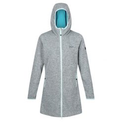 Bluza Polarowa Damska Melanżowy Longline Bloomfield. Niebieskie bluzy Regatta, na zimę, s, bez wzorów, z polaru, bez kaptura. Za 101.99 zł.