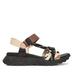 Sandały Hispanitas. Sandały Hispanitas, bez wzorów, bez obcasa, na płaskiej podeszwie, bez zapięcia. Za 589.99 zł.