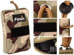 Saszetka na latarkę Fenix APB-30 kamuflaż. Zielone torby na ramię FENIX, bez wzorów, z nylonu, bez dodatków. Za 58.47 zł.