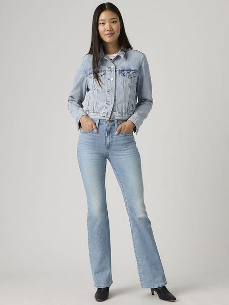 Levi's Dżinsy "726" - Flared fit - w kolorze błękitnym rozmiar: W28/L30. Niebieskie jeansy Levi's®, l, z aplikacjami, z podwyższonym stanem. Za 249.95 zł.