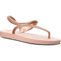 Sandały HAVAIANAS - Fl Urban 40000390076 Ballet Rose. Brązowe klapki Havaianas, bez wzorów, z materiału, bez obcasa, bez zapięcia. W wyprzedaży za 79.00 zł.