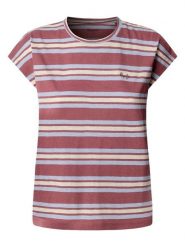 Pepe Jeans Koszulka "Charlot" w kolorze bordowym rozmiar: M. Czerwone bluzki Pepe Jeans, m, bez wzorów, z bawełny, bez kołnierzyka, bez ramiączek. Za 97.51 zł.