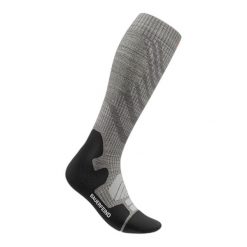 Skarpetki kompresyjne merino dla kobiet Bauerfeind. Szare skarpety BAUERFEIND, bez wzorów, z wełny. Za 308.00 zł.