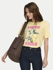 ONLY T-Shirt Lucy 15367829 Żółty Regular Fit. Żółte t-shirty Only, l, bez wzorów, z bawełny, bez kołnierzyka, bez ramiączek. Za 89.99 zł.