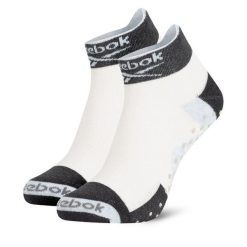 Skarpety krótkie Reebok. Białe skarpety Reebok, bez wzorów. Za 44.99 zł.