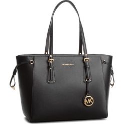 Torebka MICHAEL MICHAEL KORS - Voyager 30H7GV6T8L Black. Czarne shopper MICHAEL Michael Kors, bez wzorów, ze skóry, bez dodatków. Za 1,399.00 zł.