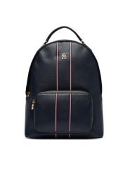 Tommy Hilfiger Plecak Th Daily Backpack Corp AW0AW18851 Granatowy. Niebieskie plecaki TOMMY HILFIGER, bez wzorów, ze skóry. Za 649.99 zł.