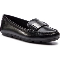 Mokasyny CALVIN KLEIN - Lassey E8888 Black. Czarne mokasyny Calvin Klein, bez wzorów, ze skóry ekologicznej, bez obcasa. W wyprzedaży za 329.00 zł.