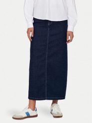 JDY Spódnica jeansowa Moon 15335465 Granatowy Regular Fit. Niebieskie spódnice JDY, m, bez wzorów, z bawełny. Za 59.99 zł.