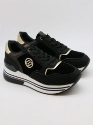 Bellucci Sneakersy w kolorze czarnym rozmiar: 41. Czarne trampki Bellucci, bez wzorów, bez zapięcia. Za 176.08 zł.