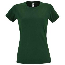 Koszulka Imperial Dla Kobiet. Zielone bluzki SOL'S, s, bez wzorów, sportowe, bez kołnierzyka, bez ramiączek. Za 44.99 zł.