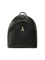 Patrizia Pepe Plecak CB0056/L001-K118 Czarny. Czarne plecaki Patrizia Pepe, bez wzorów, ze skóry. Za 1,429.00 zł.