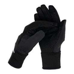 Rękawiczki trekkingowe Smartwool Active Fleece Wind Mitten. Czarne rękawiczki Smartwool, bez wzorów, sportowe. Za 219.99 zł.