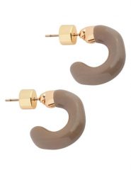 TATUUM Kolczyki-półkreole "Beris" rozmiar: onesize. Niebieskie kolczyki Tatuum. Za 60.88 zł.