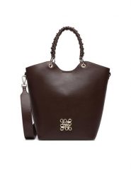 Nine West Torebka EO-HIDDEN CHARM-LDA9444 Brązowy. Brązowe torebki klasyczne Nine West, bez wzorów, ze skóry, bez dodatków. Za 299.99 zł.