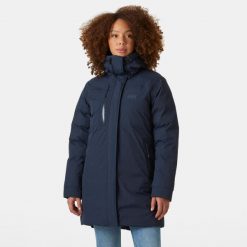 Parka dla kobiet Helly Hansen Adore. Niebieskie parki Helly Hansen, na zimę, bez kaptura. W wyprzedaży za 1,429.50 zł.