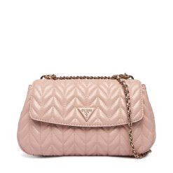 Torebka Guess. Czerwone listonoszki Guess, z aplikacjami, bez dodatków. Za 699.99 zł.