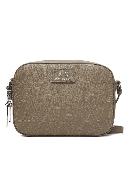 Armani Exchange Torebka XW002122 AF19298 U6242 Brązowy. Brązowe listonoszki Armani Exchange, bez wzorów, ze skóry, bez dodatków. Za 539.99 zł.