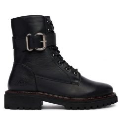 Trapery Josef Seibel. Czarne trapery i śniegowce Josef Seibel. Za 599.99 zł.