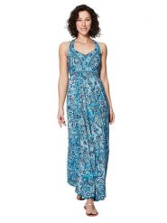 Ipanima Sukienka w kolorze niebieskim rozmiar: 34/36. Niebieskie sukienki Ipanima, na co dzień, bez wzorów, bez kołnierzyka, bez ramiączek, maxi, proste. Za 78.99 zł.