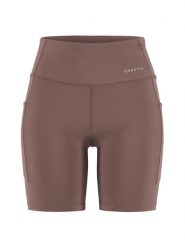Craft Essence Short Tights 3 W — krótkie legginsy treningowe z szerokim pasem –. Szare legginsy Craft, l, bez wzorów, z dzianiny, krótkie. Za 240.50 zł.