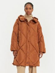 Weekend Max Mara Płaszcz zimowy Guelfo 2425496092 Brązowy Regular Fit. Brązowe płaszcze Weekend Max Mara, na zimę, bez wzorów, z syntetyku, bez kaptura. Za 2,169.00 zł.