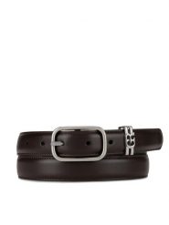 Gino Rossi Pasek Damski BLYL24001-2 SVL Brązowy. Brązowe paski Gino Rossi, bez wzorów, ze skóry. Za 129.99 zł.