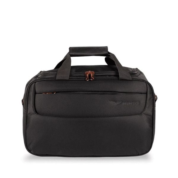 Torba podręczna TERN Wings BLACK. Szare torby na ramię Wings, bez wzorów, z materiału, na ramię, bez dodatków. Za 99.90 zł.