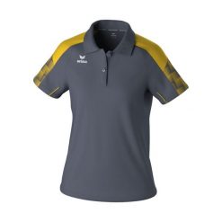Damska koszulka polo Erima Evo Star. Szare koszulki polo Erima, bez wzorów, bez kołnierzyka, bez ramiączek. Za 181.00 zł.