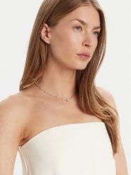 Swarovski Naszyjnik Una 5733116 Srebrny. Szare naszyjniki SWAROVSKI, metalowe. Za 599.99 zł.