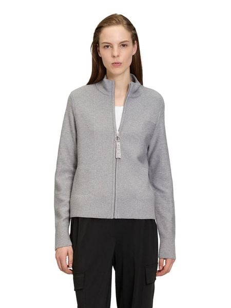 Betty Barclay Sweter w kolorze szarym rozmiar: 40. Szare kardigany Betty Barclay, bez wzorów, ze splotem, bez ramiączek. Za 117.17 zł.