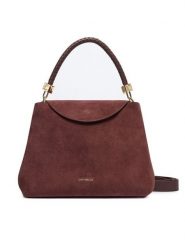 Coccinelle Torebka VCL Coccinelletiggy Suede Bim E1 VCL 18 01 01 Bordowy. Czerwone torebki klasyczne Coccinelle, bez wzorów, ze skóry, bez dodatków. Za 1,849.00 zł.