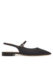 MALONE SOULIERS Sandały Karla 10-1 Czarny. Czarne sandały MALONE SOULIERS, bez wzorów, z materiału, bez obcasa, na płaskiej podeszwie, bez zapięcia. Za 2,459.00 zł.