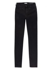 Wrangler Dżinsy - Skinny fit - w kolorze czarnym rozmiar: W36/L34. Czarne jeansy Wrangler, l, z aplikacjami, z podwyższonym stanem. Za 176.95 zł.