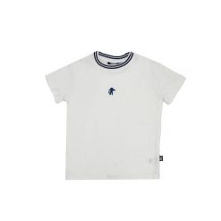 Koszulka miękki z bawełna na co dzień na siłownię. Białe bluzki LEONE 1947 APPAREL, bez wzorów, z bawełny, sportowe, bez kołnierzyka, bez ramiączek. W wyprzedaży za 44.86 zł.