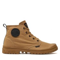 Trapery Palladium. Brązowe trapery i śniegowce Palladium. Za 329.99 zł.