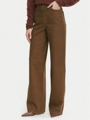 Marella Jeansy Zaffo 2623136075 Brązowy ciemny Wide Leg. Brązowe jeansy Marella, bez wzorów. Za 689.99 zł.