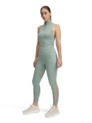 Under Armour Top sportowy w kolorze miętowym rozmiar: S. Zielone koszulki sportowe Under Armour, bez wzorów, z materiału, bez ramiączek, outdoorowe. Za 88.23 zł.