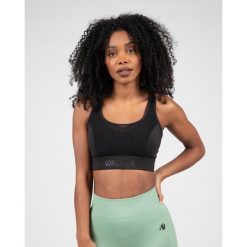 Riley High Support Biustonosz sportowy - Czarny. Czarne bielizna sportowa GORILLA WEAR, m, bez wzorów. Za 193.00 zł.