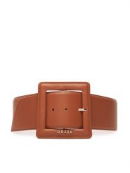 Guess Pasek Damski BW9245 P5370 Brązowy. Brązowe paski Guess, z aplikacjami, ze skóry. Za 289.99 zł.