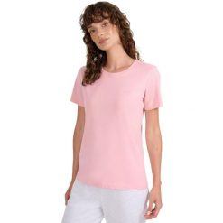 Koszulka damska 4F F2356 jasny róż 4FWMM00TTSHF2356 56S. Czerwone bluzki 4f, s, bez wzorów, sportowe, bez kołnierzyka, bez ramiączek. Za 36.90 zł.