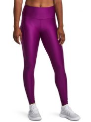 Under Armour Legginsy sportowe "HiRise" w kolorze fioletowym rozmiar: M. Różowe legginsy Under Armour, m, bez wzorów, z materiału, outdoorowe. Za 128.25 zł.